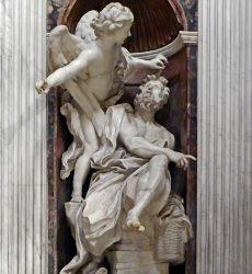 Habakkuk and the Angel, by Bernini HABAKKUK