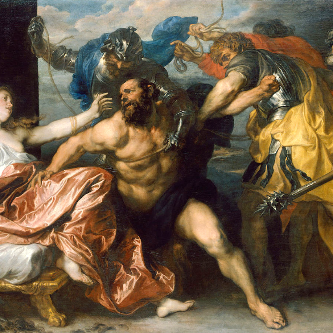 Samson and Delilah by Anthonis Van Dyck JUDGES