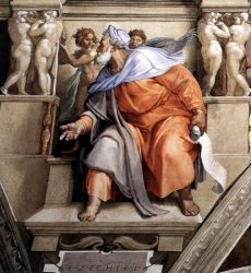 The Prophet Ezeliel by Michelangelo EZEKIEL