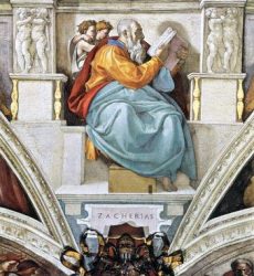 The Prophet Zechariah by Michelangelo ZECHARIAH