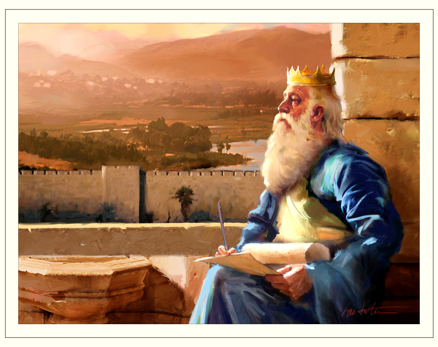 King Solomon writes Proverbs PROVERBS