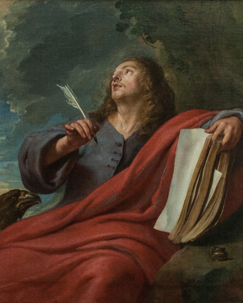 St. John On Patmos by Caspar de Crayer 1JOHN