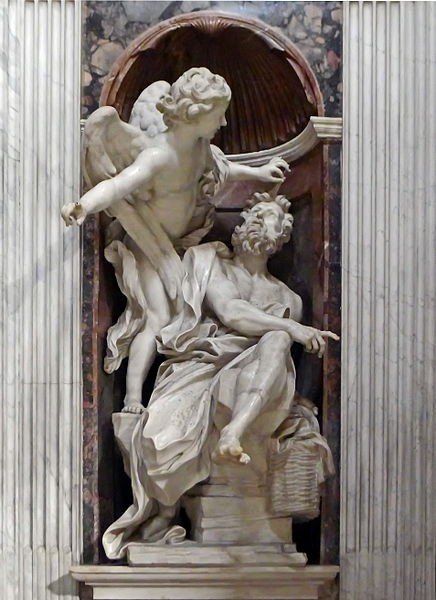 Habakkuk and the Angel, by Bernini HABAKKUK