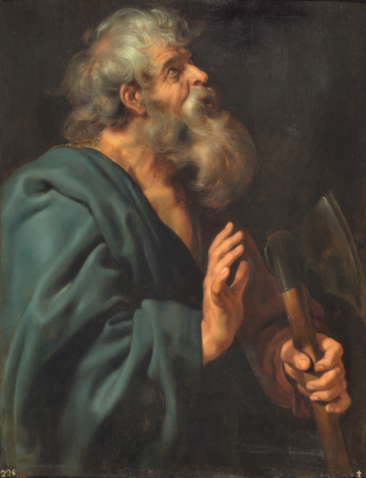 Saint Matthias by Peter Paul Rubens