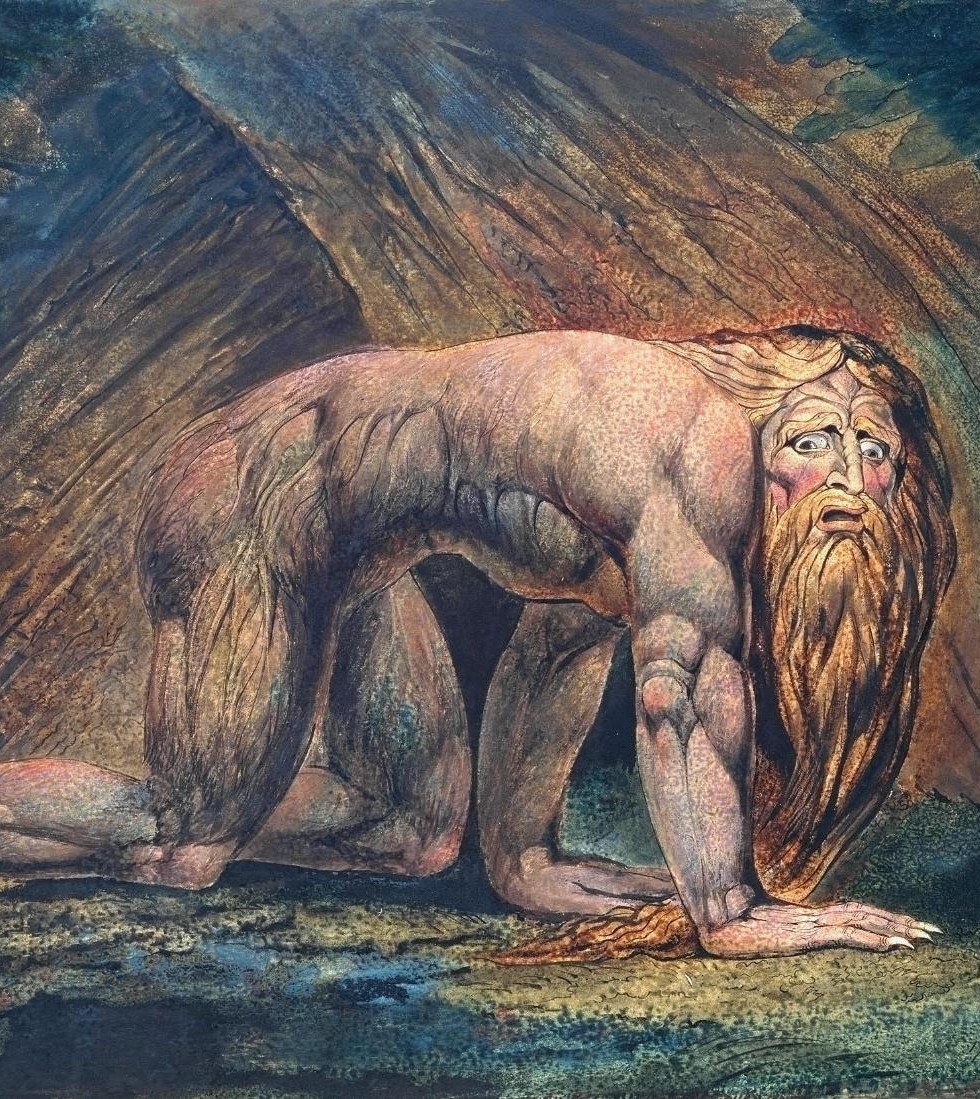 Nebuchadnezzar 1795-c. 1805 William Blake 1757-1827 Presented by W. Graham Robertson 1939 http://www.tate.org.uk/art/work/N05059